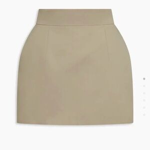 NWT KHY Cream Mini Skirt
